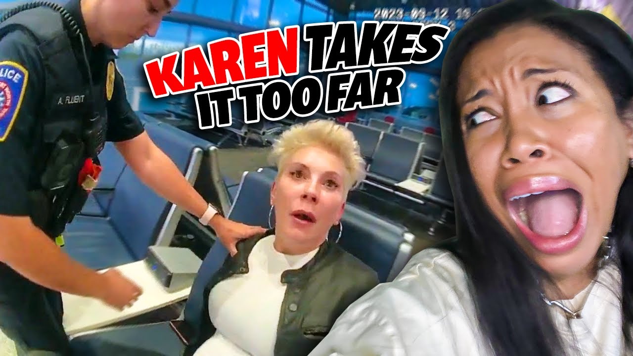 drunk KAREN goes ballistic and ASSAULTS flight attendants