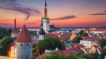 Tallinn Estonia 4K! The city Surprised me