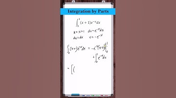 Integration by Parts | y=(x-1)*(e^-x)