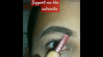 how to draw unplugged eyebrows easy#short#ytshorts#shortvideo#youtubeshorts