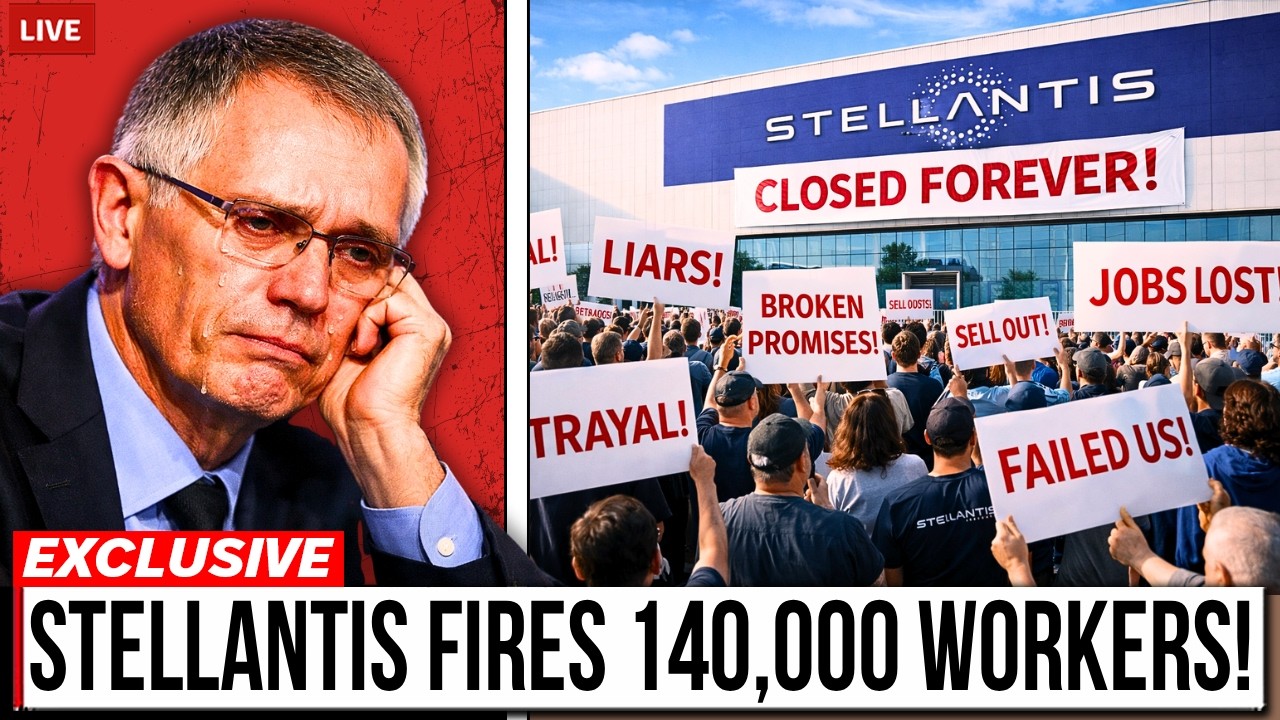 Компания Stellantis сокращает 140 000 рабочих мест и закрывает 5 заводов – объявит ли она о банкр...