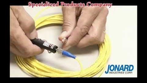 See the NEW Jonard VFL-150 Visual Fault Locator / 650nm LED Light Source for Fiber Optic Cable