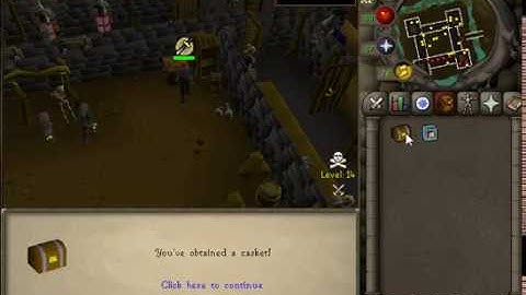 Osrs Hard clue scroll map location (Wilderness, castle with crate)