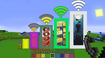 minecraft but every nether portal with different Wi-Fi is possible