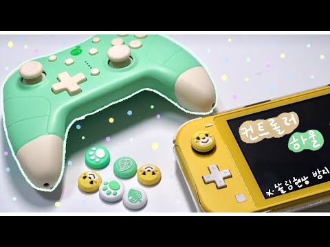 [HAUL] 닌텐도 스위치 라이트 컨트롤러 언박싱 | 조이콘 쏠림 방지 | Nintendo switch lite controller