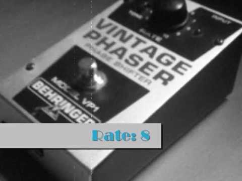 Behringer VP-1 Vintage Phaser (DEMO)