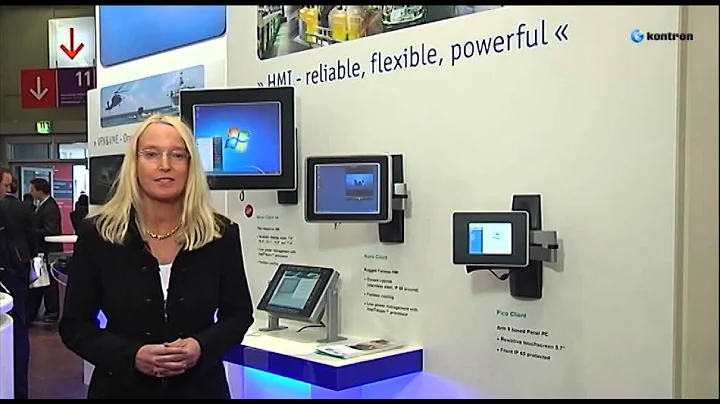 Find out about the special features of Kontron's HMIs (Human Machine Interface)