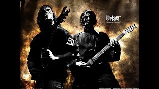 (SLIPKNOT) Jim Root & Mick Thomson playing guitar 2004 DUO