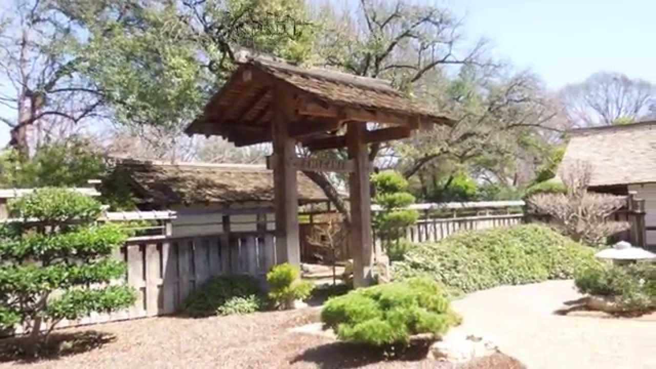 Japanese Garden Fort Worth Tx Youtube