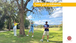 Funny golf at KIRIMAYA khao yai