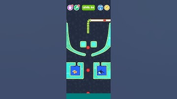 save the fish level 86 -mobile game/fishdom #shorts