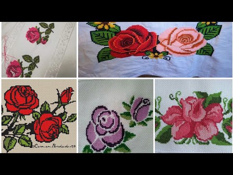 #dusuti ke phool/#ason cross stitch pattern/dusuti ka video