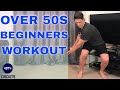 Over 50s beginners  full body cardio workout no equipment  perfect for at home