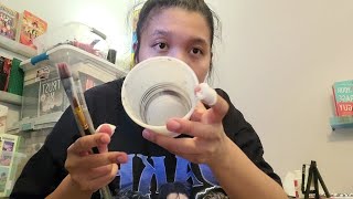 🎨🫧update on the brushes that were left in a water cup for | 3 WEEKS🫧🎨 by Mango Munchies Reviews 1 view 2 hours ago 1 minute, 21 seconds