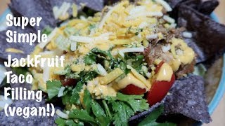 Dhaba style Raw Jackfruit Burrito easily
