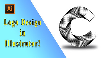 Unique Logo Design in Adobe Illustrator!