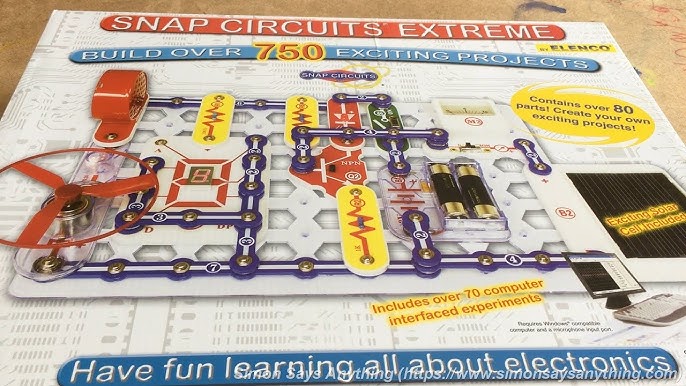 Snap Circuits Arcade, Elenco