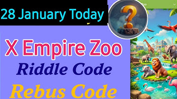 Zoo Daily Riddle Code Today 28 January | 28 January daily Rebus Code Today  | Zoo All Quests