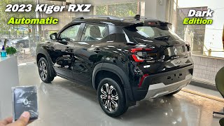 Renault Kiger RXZ Automatic 2023 Onroad price and Features ❤️ Kiger Dark Edition