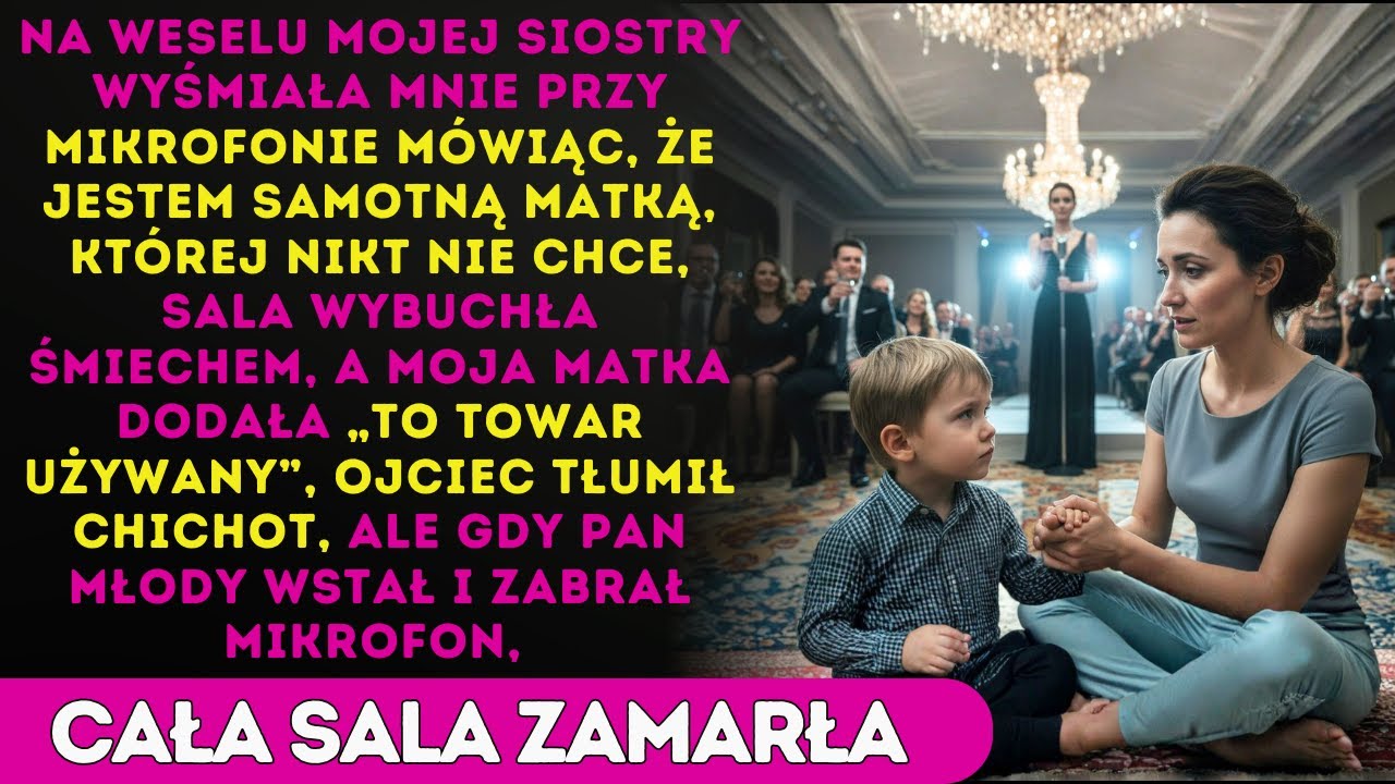 Siostra nazwała mnie niechcianą na weselu… a pan młody przerwał to i odszedł przed 200 gośćmi