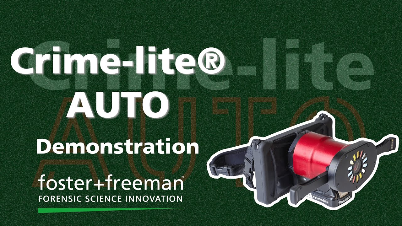foster+freeman Crimelite® AUTO Demonstration YouTube