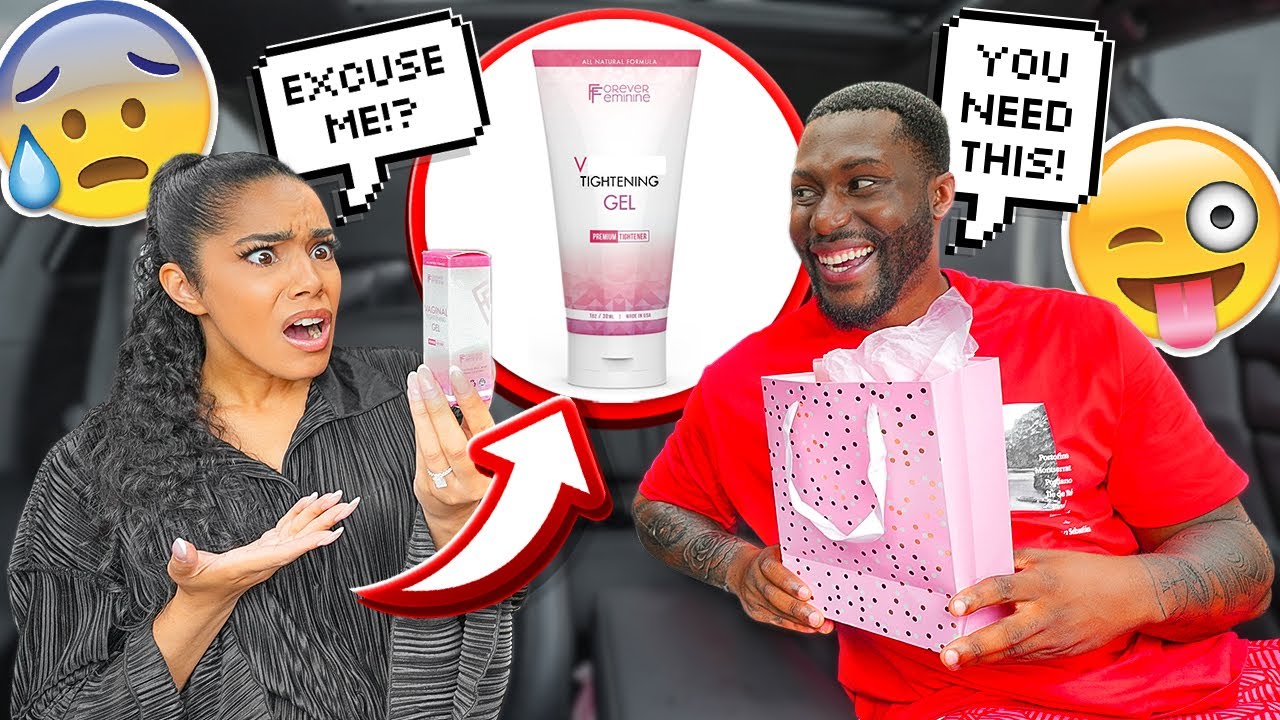 Gifting my Fiancee KITTY TIGHTENING GEL To See Her Reaction!