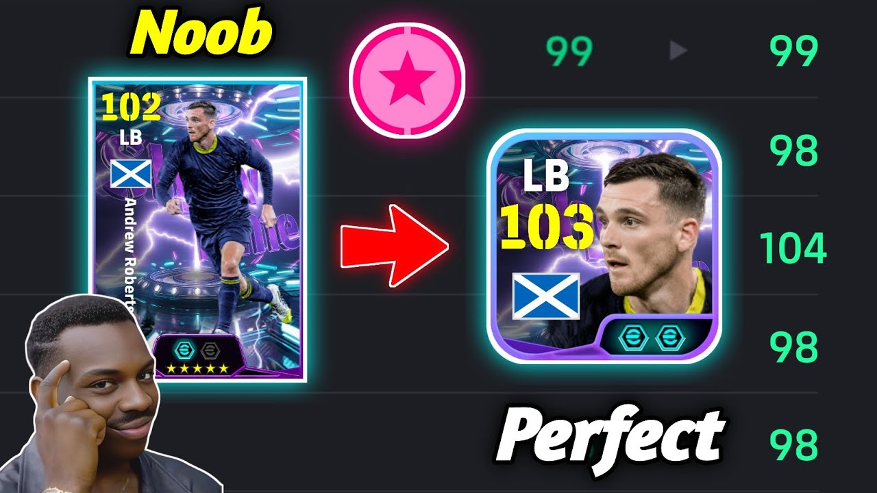 Как тренироваться бесплатно в режиме 103 Эндрю Робертсон Макс Уровня в eFootball 2026 🔥