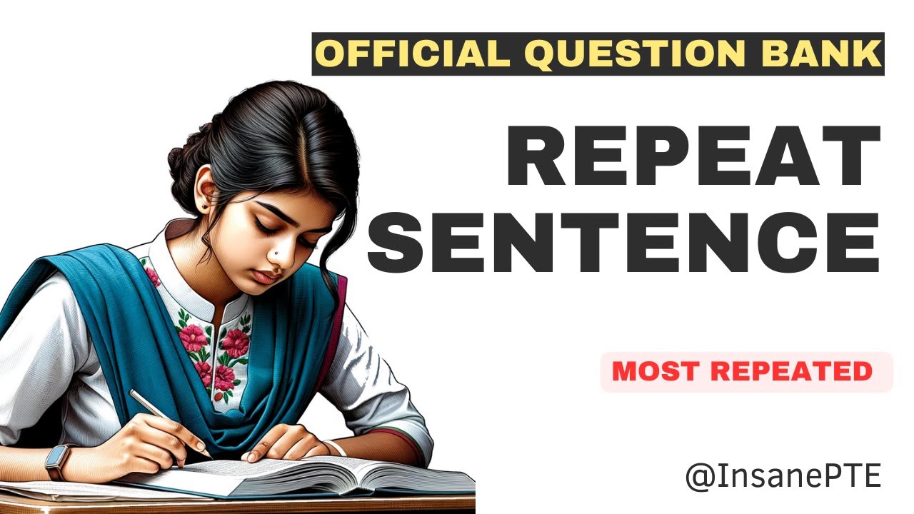 Master PTE Academic Repeat Sentence | Most Repeated | Part 19