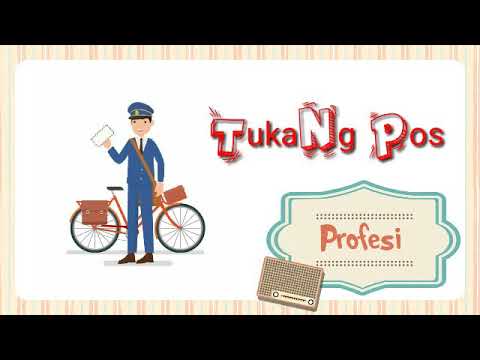 Profesi Tukang pos || Lagu \