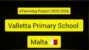 Valletta Primary - Yr 4.2 eTwinning Project SOS Save our Special World 2025-2026 🇲🇹