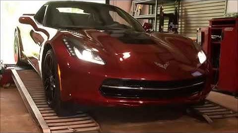 2014 Corvette Stingray Before & After Kooks Headers Corsa Xtreme Exhaust Tuned by Steven Leerentveld