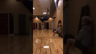 Guy does backflip from wall and faceplants