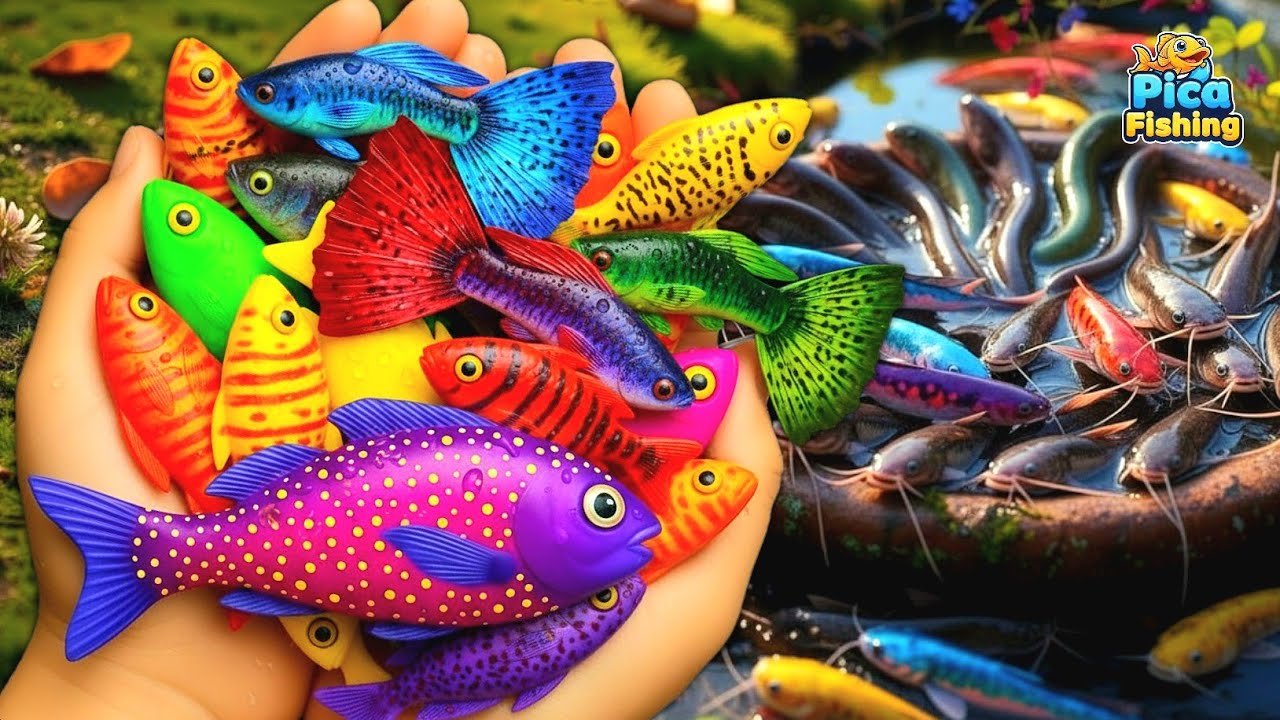 Beautiful Aquarium Fish Found in Colorful Eggs – Guppy, Koi & Patin