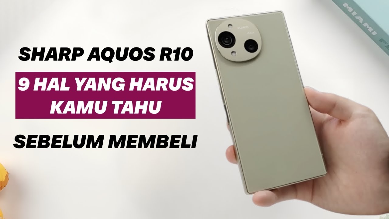 Sharp R10 KEREN JUGA!! Kelebihan Dan Kekurangan SHARP AQUOS R10 - YouTube