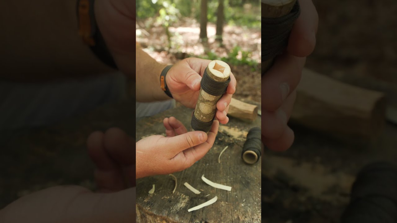 SIMPLE Bushcraft Candle Survival Camping