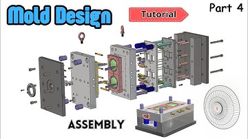 SOLIDWORKS ASSEMBLY Tutorial - Complete Injection Molding Design - Lifter 4/4