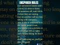 unspoken rules #motivation #psychologicalinsights #humanpsychology #psycholgyfacts #law