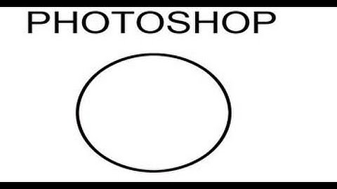 How to draw unfilled circles or rectangles in photoshop