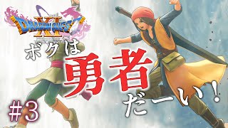 勇者と王国と青い髪の少年 #3【ドラゴンクエスト11S】