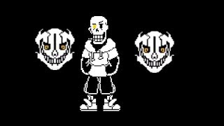 TS!Underswap Papyrus + SPARE ENDING CYF [UNDERTALE Fangame GENOCIDE battle]