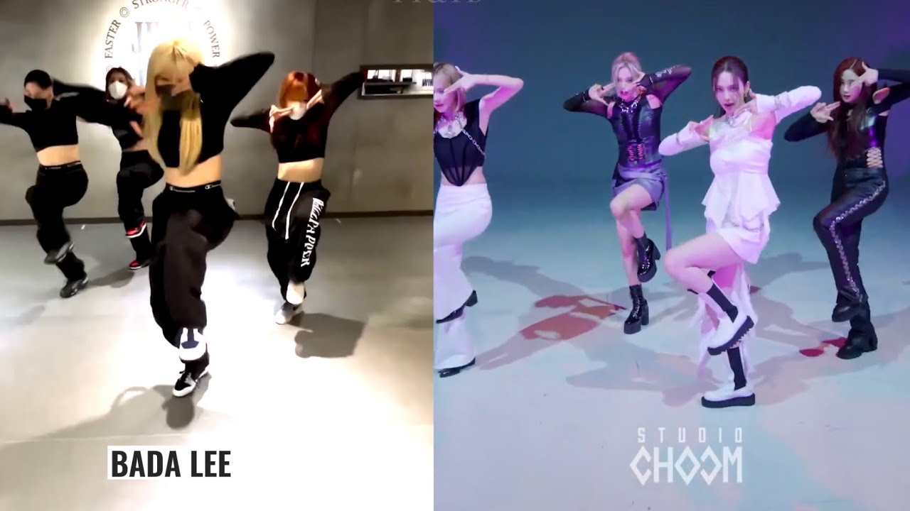 [aespa-Girls] 6 Choreography Drafts vs Final Version