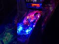 Bram stokers dracula pinball with pinsound and game code synced under cabinet lighting