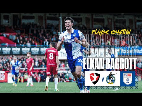 Player Reaction | Elkan Baggott thrilled to score in Cheltenham victory