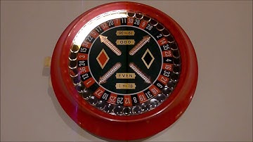 1972 Electro-Roulette wheel