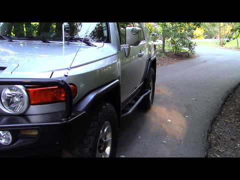 All Pro Rock Sliders Fj Cruiser Youtube