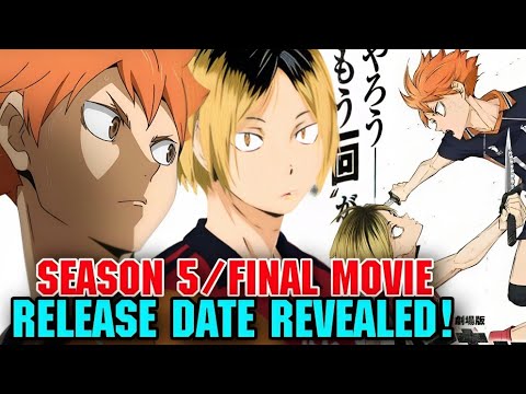 Haikyu!! Season 5 Release Date - October 2, Trailer, Visuals