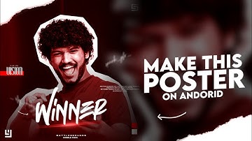 Make This Awsome Poster On Android | Spark Gfx