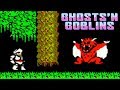 Ghosts 'n Goblins / Ghostly Village / Makaimura прохождение (NES, Famicom, Dendy)