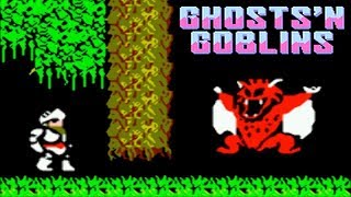 : Ghosts 'n Goblins / Ghostly Village / Makaimura  (NES, Famicom, Dendy)
