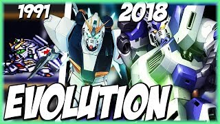スパロボ νガンダム (フィン・ファンネル) 進化の軌跡 | Evolution of Nu Gundam (Fin Funnel) | SRW 1 - X (1991-2018)